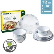 Lot de vaisselle Mélamine DEEP SEA