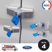 Lot de 4 verrous IMC Pack spcial FORD Transit aprs 2014