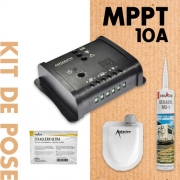 Kit pose panneau solaire + Rgulateur MPPT ANTARION 10A 160W