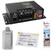 Kit pose panneau solaire + R�gulateur MPPT ANTARION 25A 350W
