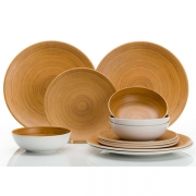 Lot de vaisselle Mlamine BAMBOO