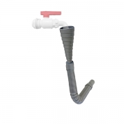 Tuyau vacuation des eaux uses et adaptateur
