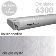 Store Thule Omnistor 6300 Anodis de 3m25  4m50 Toile Gris Mystic