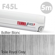 Store Fiamma F45L Blanc 5m00 Royal Grey