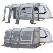 Auvent gonflable caravane TRIGANO LIMA 4m10