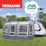 Auvent gonflable caravane TRIGANO LIMA 4m10
