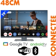 Smart TV LED HD 48 cm 19 pouces Google TV ANTARION