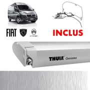 Store Thule 6300 Anodis + adaptateurs Ducato H2