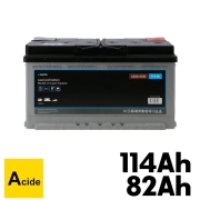 Batterie Acide 12V 82-114Ah MESTIC