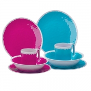 Lot de vaisselle Mélamine Hello Summer
