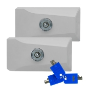 Lot de 2 verrous Fuyants IMC Portes Arrires et Latrales Fourgon