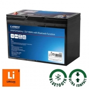 Batterie Lithium fer phosphate 100Ah Carbest avec fonction bluetooth