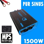 Convertisseur 12V 1500W Pur Sinus EASY+