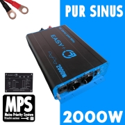 Convertisseur 12V 2000W Pur Sinus EASY+