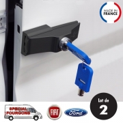 VERROU a cle IMC 1827 pour porte avant camping-car Fiat Ducato