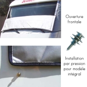 ISOPLAIR sur mesure int�gral PILOTE BAVARIA LEVOYAGEUR + sac rangement OFFERT
