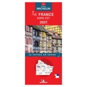 Carte de France Michelin Quart Nord Est 2027