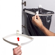 Porte sac poubelle  fermeture automatique