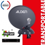Antenne satellite portative ALDEN VanSat Platinium avec dmo TNTSAT