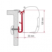 Adaptateur store Fiamma F45 F70 pour paroi de Caravane