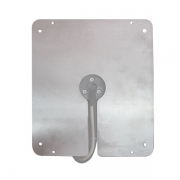 Platine d'adaptation d'antenne satellite ALDEN pour fourgon