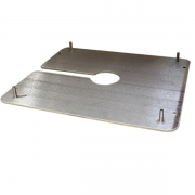 Platine d'adaptation d'antenne satellite ALDEN pour fourgon