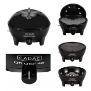 Barbecue Cadac Citi chef 40 noir