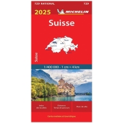 Carte Michelin SUISSE 2025