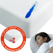 Prot�ge-matelas imperm�able pour lit