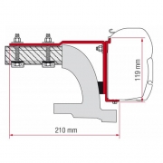 Adaptateur store Fiamma F45 F70 MERCEDES Vito