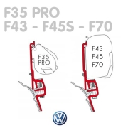 Adaptateur store Fiamma F35 PRO F43 F45S F70 VW T4
