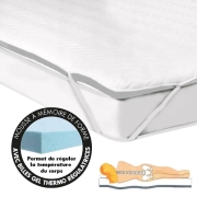 Surmatelas gel  mmoire de forme pour lit
