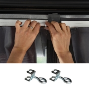 Lot de 2 rideaux FIAMMA Curtains Kit Dark Grey pour Privacy Room