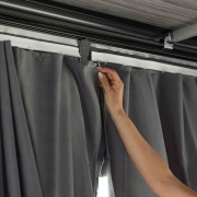 Lot de 2 rideaux FIAMMA Curtains Kit Smoke pour Privacy Room