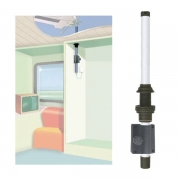 Mat antenne Alu 30mm 50cm