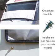 ISOPLAIR sur mesure int�gral CARTHAGO + sac rangement OFFERT