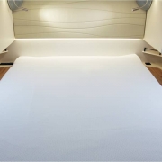 Surmatelas gel à mémoire de forme pour lit 85 x 200 cm