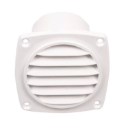 Grille 94x93 mm  avec axe - Blanche