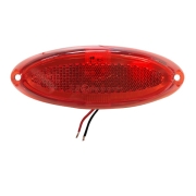 Feu de position arrire  led rouge 124X45x14mm