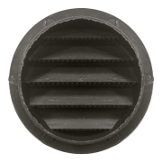Grille ronde 77 mm - 95 mm Marron