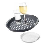 Plateau de service antidérapant 35 cm