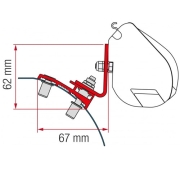 Adaptateur store Fiamma F35 PRO pour PSA