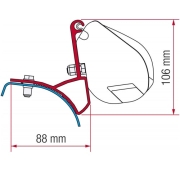 Adaptateur store Fiamma F35 PRO pour TRAFIC de 2001  2014