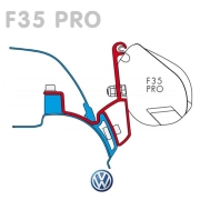 Adaptateur store Fiamma F35 PRO pour VW T5 T6 CALIFORNIA