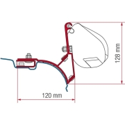 Adaptateur store Fiamma F35 PRO pour VW T5 T6 MultiVan transporter sans rail