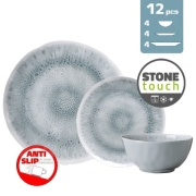 Lot de vaisselle Stone Touch PEARL Midday