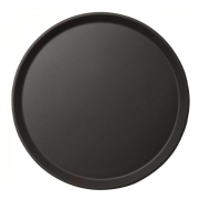 Plateau bistrot rond de 35 cm noir