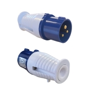 Fiche P17 m�le 16A 220V VECHLINE