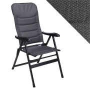 Fauteuil Alu Confort Gris Noir Redcliffs