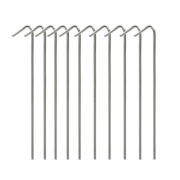 Jeu de 10 piquets mtal 18cm